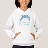 Delphin Hoodie (Vorderseite)
