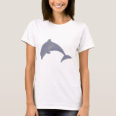 Delphin im Meer T-Shirt (Vorderseite)