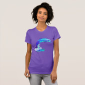 Delphin in den Farben T-Shirt (Vorne ganz)