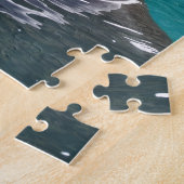 Delphin in Grün Puzzle (Seite)