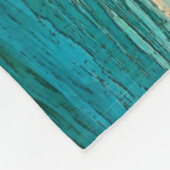 Delphin ist mein Geisttier Fleecedecke (Ecke)