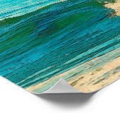 Delphin ist mein Geisttier Poster (Ecke)