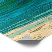 Delphin ist mein Geisttier Poster (Ecke)