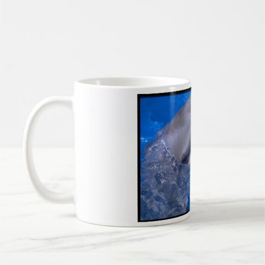 Delphin-Kaffee-Tasse Kaffeetasse (Links)