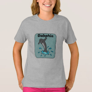 Delphin-Klecks T-Shirt