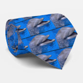 Delphin Krawatte (Gerollt)