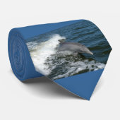 Delphin Krawatte (Gerollt)