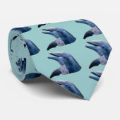Delphin-Krawatte Krawatte (Gerollt)