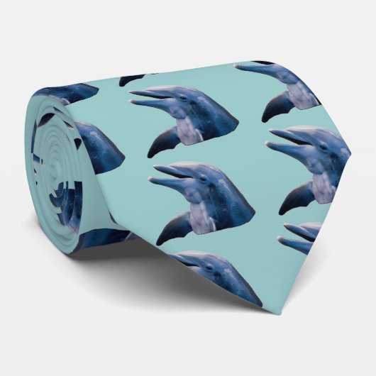 Delphin-Krawatte Krawatte (Gerollt)