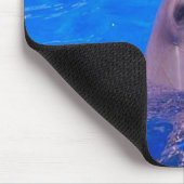 Delphin lächelt Mousepad (Ecke)