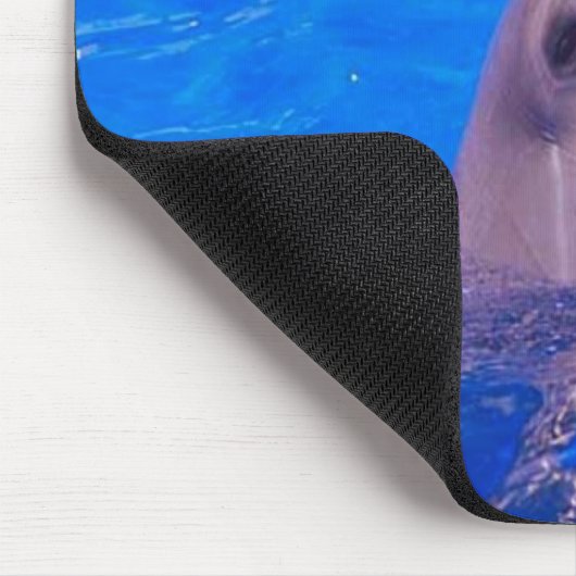 Delphin lächelt Mousepad (Ecke)