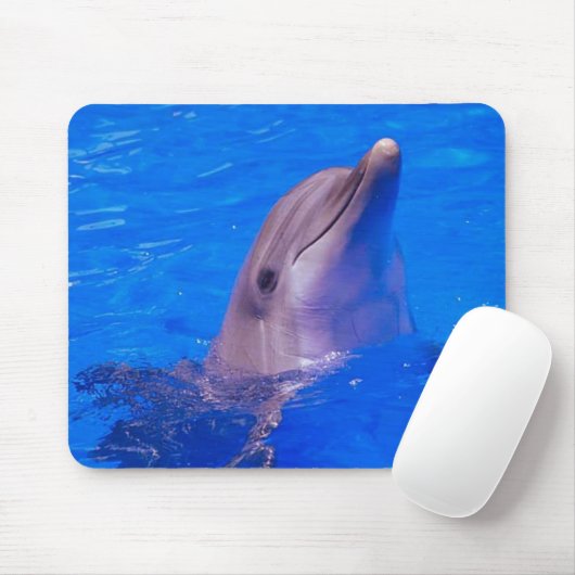 Delphin lächelt Mousepad (Mit Mouse)