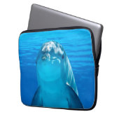 Delphin Laptopschutzhülle (Vorderseite Links)