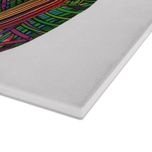 Delphin-Liebe Schneidebrett (Ecke)