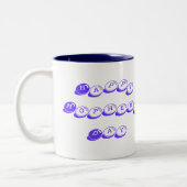 Delphin-Liebe Zweifarbige Tasse (Links)