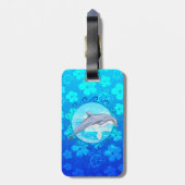 Delphin Maori- Sun Gepäckanhänger (Rückseite vertikal)