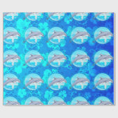 Delphin Maori- Sun Geschenkpapier (Flach)