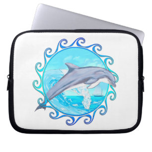 Delphin Maori- Sun Laptopschutzhülle