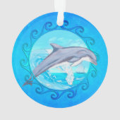 Delphin Maori- Sun Ornament (Rückseite)