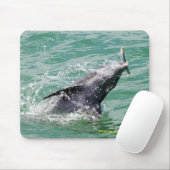 Delphin mit dem Mittagessen Mousepad (Mit Mouse)