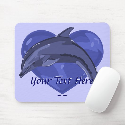 Delphin Mousepad (Mit Mouse)