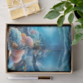 Delphin Ocean Reef Wasserfarbe Decoupage Seidenpapier (Geschenk)