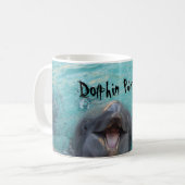 Delphin-Party! Kaffeetasse (Vorderseite Links)