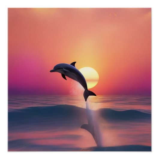 DELPHIN POSTER (Vorderseite)