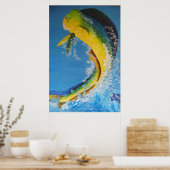 Delphin Poster (Küche)