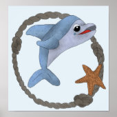 Delphin Poster (Vorne)