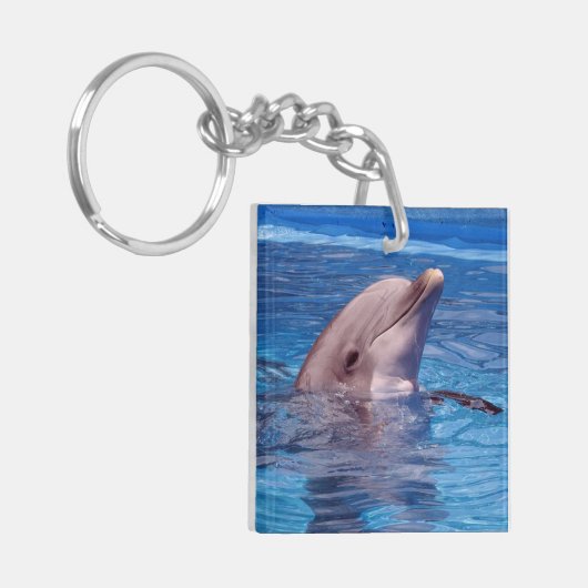 Delphin Schlüsselanhänger (Vorderseite links)
