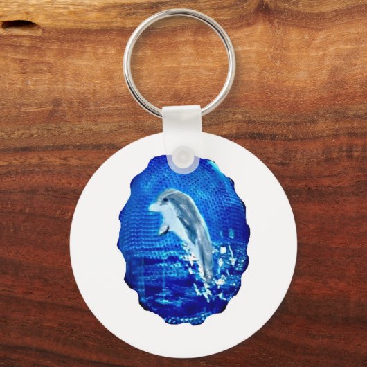Delphin Schlüsselanhänger (Vorderseite)