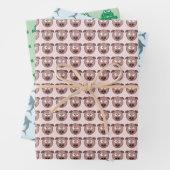 Delphin-Schweinefrosch Geschenkpapier Set (Beispiel)