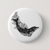 Delphin-Schwimmen Button (Vorderseite)