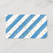 Delphin Sea Adventure Diaper Raffle Ticket Begleitkarte (Rückseite)