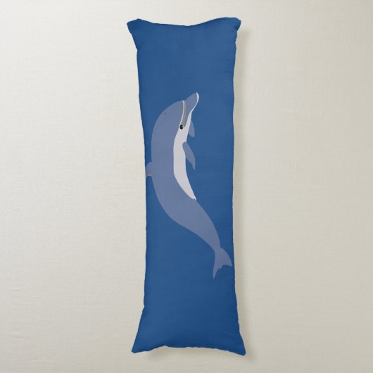 Delphin Seitenschläferkissen (Vorderseite Vertikal)