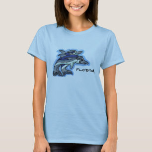 Delphin-Shirt der Damen Florida T-Shirt