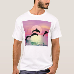Delphin-Silhouette T-Shirt
