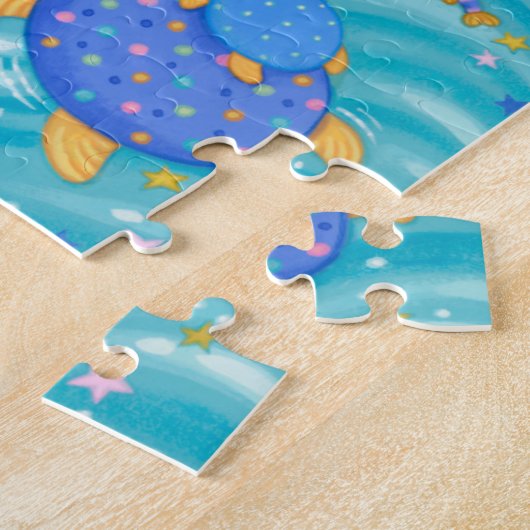 Delphin-Spiel Puzzle (Seite)