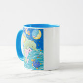 Delphin-Spiel Tasse (Vorderseite Links)