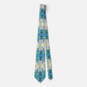 Delphin-Steigen Krawatte (Vorderseite)