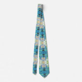 Delphin-Steigen Krawatte (Rückseite)