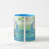 Delphin-Steigen Tasse (Zentrum)