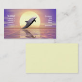 Delphin Sun Visitenkarte (Vorne/Hinten)