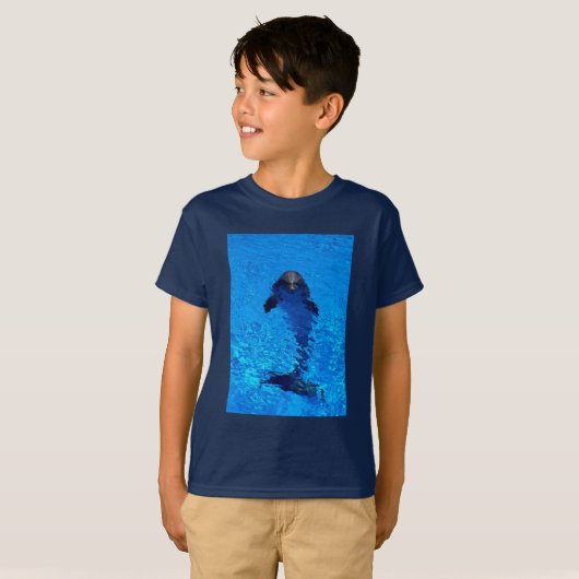 Delphin-T - Shirt der Kinder (Vorne ganz)