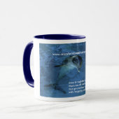 Delphin-Tasse Hoffnung Tasse (Vorderseite Links)