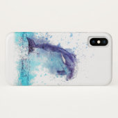 Delphin-Telefon-Kasten Case-Mate iPhone Hülle (Rückseite (Horizontal))