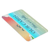 Delphin Themed Kreuzfahrtschiff Türmagent Magnet (Rechte Seite)