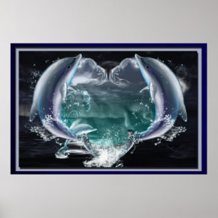 Delphin-Träume Poster
