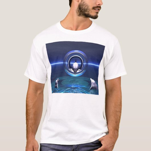 Delphin-Träume T-Shirt (Vorderseite)